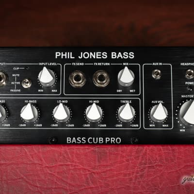 Phil Jones Bass BG-120 Bass Cub Pro 2x5” 120W Combo Amp w/ Cover – Red image 3