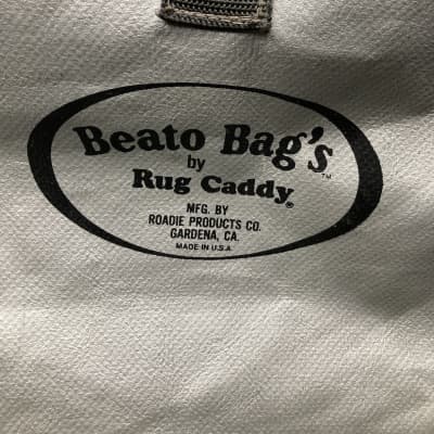 Beato Bag's by Rug Caddy - 4-Piece Soft Drum Cases, 20", 14", 12", 10" - Silver image 2