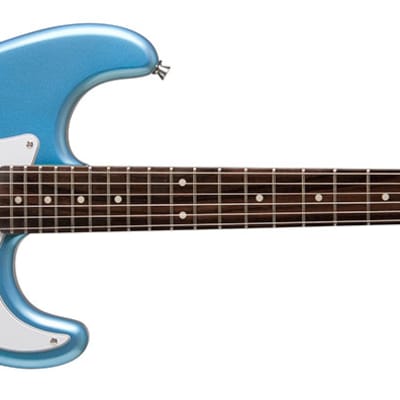 Jay Turser JT-300-LPB 300 Series Double Cutaway Maple Neck 6-String Electric Guitar-Lake Placid Blue image 2