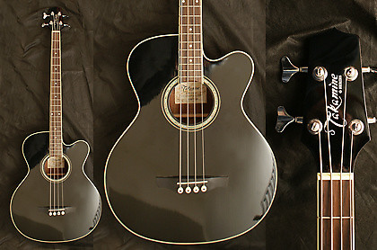 TAKAMINE EGB2S-BK Acoustic Electric Bass Guitar Black *NEW*