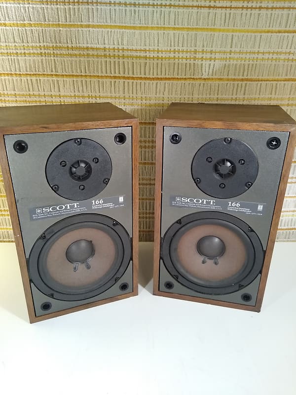 USAヴィンテージ　SCOTT スピーカー　166 Scott Model 166 Vintage American-made 70s Woody cabinet | Reverb