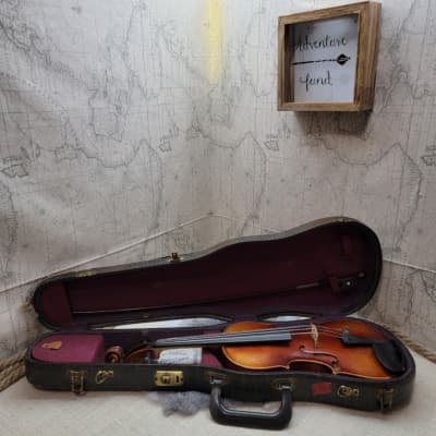 e r pfretzschner violin Antonius Stradivarius Copy 1961 image 2