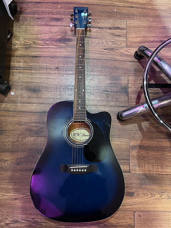 RW Jameson Acoustic Electric Guitar | Reverb