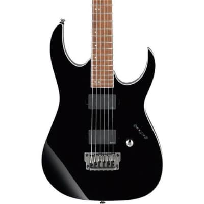 Ibanez RGIR20FE Iron Label Electric Guitar in Black w/EMG Pickups