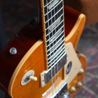RARE 2009 Gibson USA Les Paul Traditional 1959 Faded Honeyburst w/OHSC & Paperwork, Japan Market Limited, JDM, AAA image 18