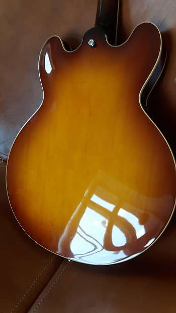 Momose MES1-BP NJ ITB Semi-hollow 335 model 2017 Iced Tea