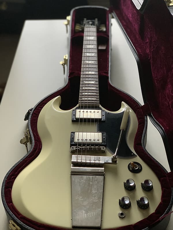 Gibson Custom Shop SG Standard Historic VOS Classic WhiteVOS | Reverb