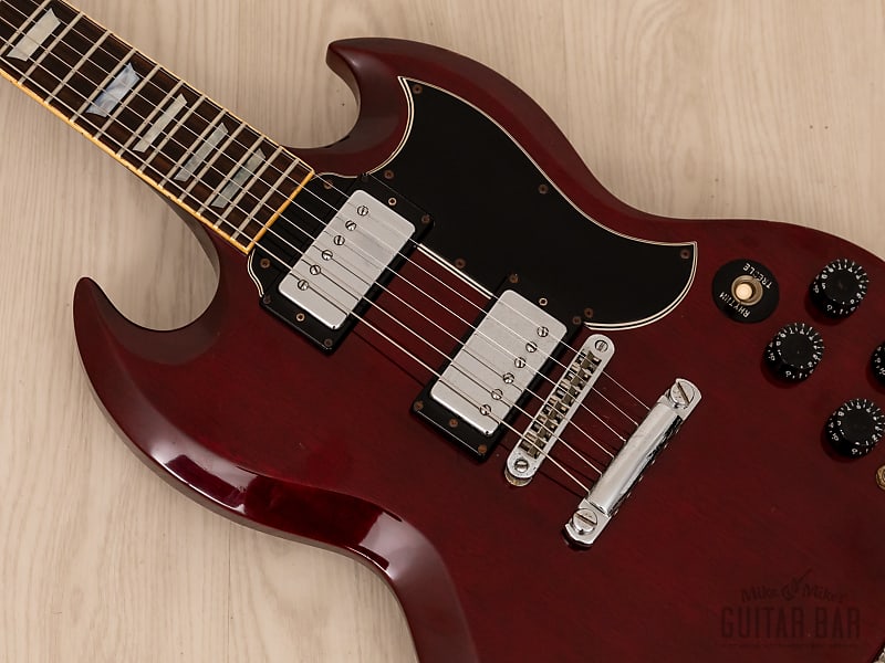 1977 Greco SG-600 SG Standard Vintage Guitar Cherry w/ Case, Japan