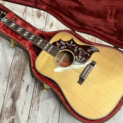 Gibson Hummingbird Original 2023 Antique Natural New Unplayed Auth Dlr #068 image 5