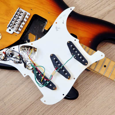 1998 Fender Deluxe Player Stratocaster Ash Body Sunburst w/ Fender Japan Neck image 18