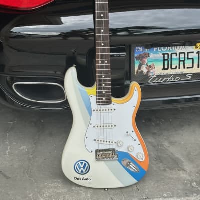 Fender Stratocaster VW Das Auto 2012 - very cool & minty for that VW fan in ya. image 2