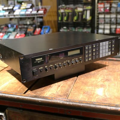 Yamaha REV 7 Digital Reverberator 1980s - Black image 3