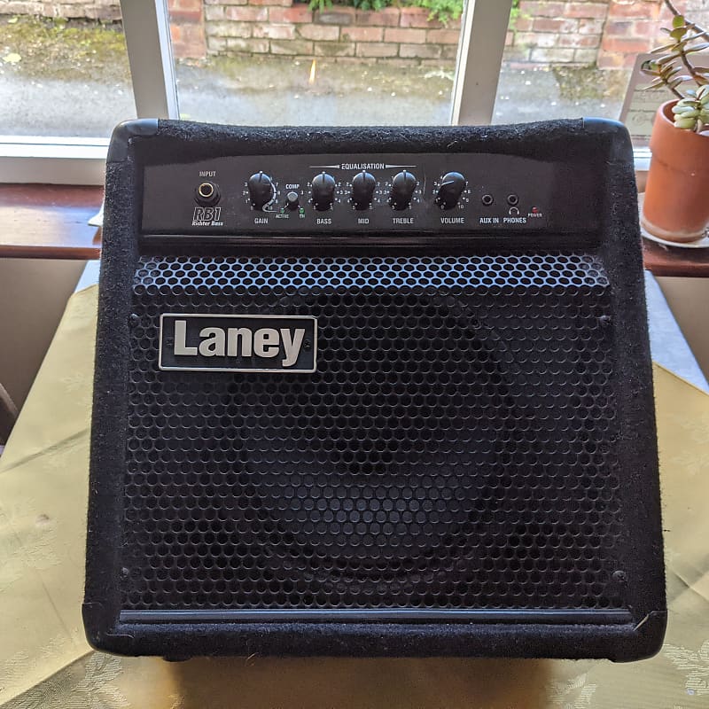 Laney RB1 Richter 50W Kickback Combo Bass Amplifier | Reverb