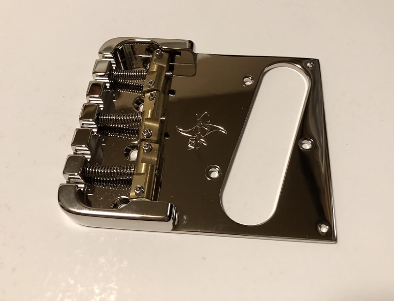 Schroeder TL Tele Straight-Back Bridge for Bigsby - Nickel