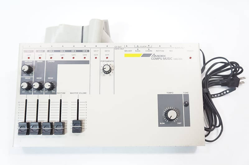 Amdek (Roland) CMU-800 Compu Music Analog Synthesizer Drum Machine CV/GATE