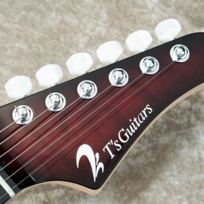 T's Guitars DST-Classic-Pro 24 Quilt -Crimson Burst- 2021 [Made in Japan] image 6