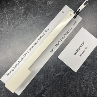 ORIGINAL Moog/Korg/Univox Replacement C Key (for Matsushita ESK-131 Keybeds) for Moog MG-1, Prodigy, Rogue, Opus 3, Korg Minikorg 700, Minikorg 700S, MS-10, MS-20, VC-10, Poly Ensemble P, Univox K1/K2, and more