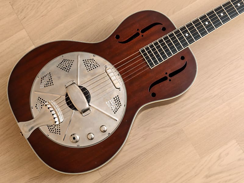 2013 National El Trovador Single Cone Resonator Acoustic Reverb