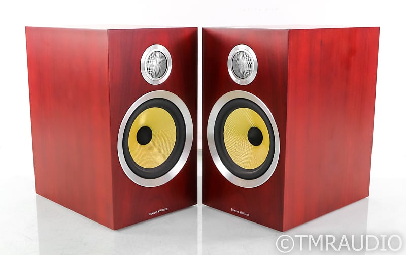 B&W CM5 S2 Bookshelf Speakers; Rosewood Pair | Reverb