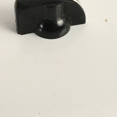 Chickenhead Bakelite Vintage Amplifier Knob Relic Black Amp Guitar Set Screw image 4