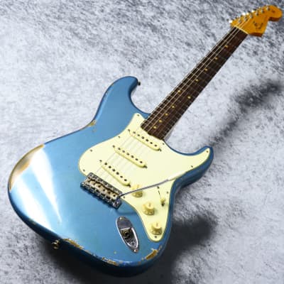 Fender Custom Shop 59 Stratocaster Heavy Relic 2019 ~Aged Lake Pracid Blue~ Aged Lake Pracid Blue image 2