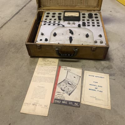 Precise Model 111 Gm & Em Tube Tester DIY Assembly 1950s | Reverb