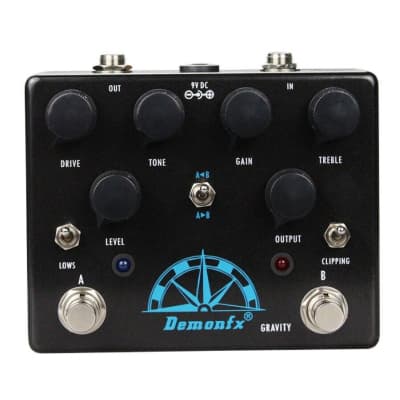 Demonfx Dual Gun Overdrive Pedal | Reverb