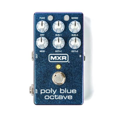 MXR M306 Poly Blue Octave Guitar Pedal image 1
