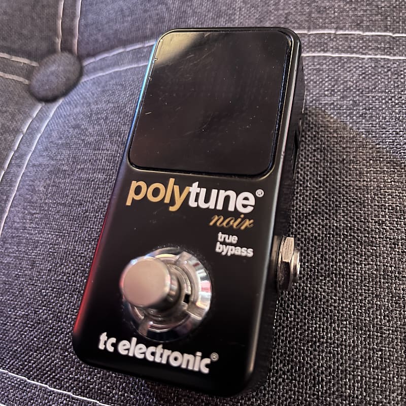 TC Electronic Polytune Noir Polyphonic Tuner Pedal