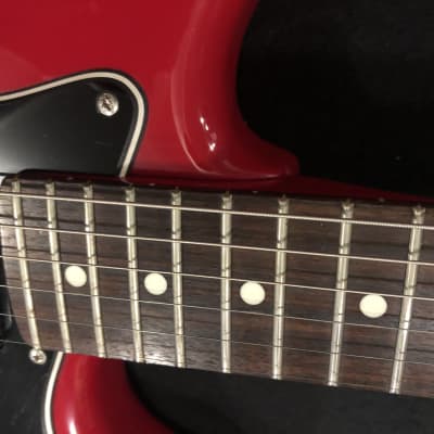 Fender MIJ JV Squier 1983 Vintage Stratocaster 1983 Red image 5