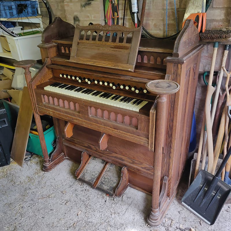 Estey Organ Co. Model H (19061908) Church Reed Organ Reverb UK