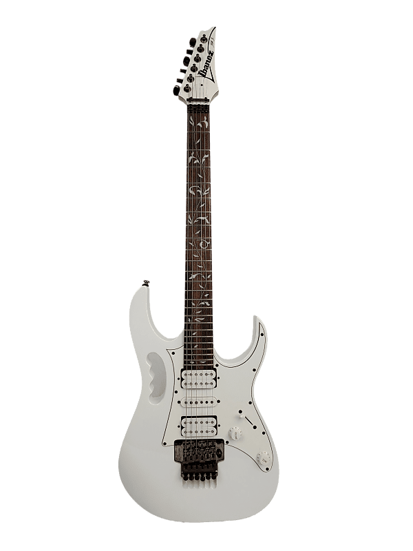 Ibanez Steve Vai Signature 6-String Electric Guitar White (JEMJRWH) image 1