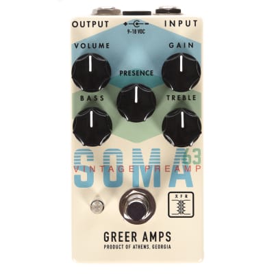 Reverb.com listing, price, conditions, and images for greer-amps-soma-63-vintage-preamp