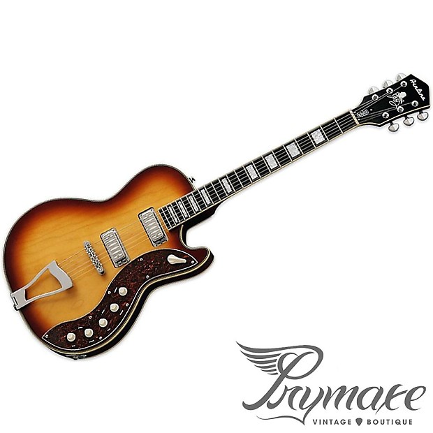 Eastwood Airline Jupiter PRO Dallas Green Signature - Honeyburst Guitar image 1