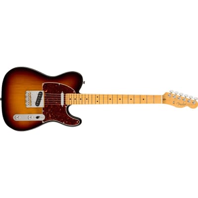 Fender American Professional II Telecaster Electric Guitar, Maple Fingerboard, 3-Color Sunburst image 5