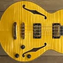 D'Angelico Excel Hollow Body Bass with Gold Hardware 2010s Natural-Tint