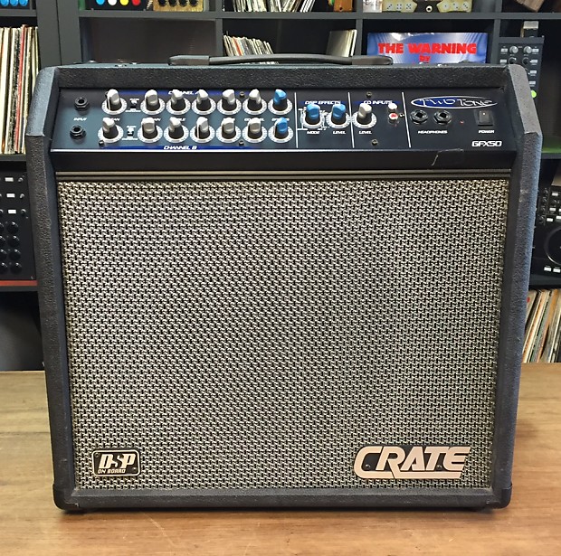 Crate Two Tone Model GFX50-TT 2-Channel 50-Watt 1x12" Solid State Guitar Combo with DSP Effects image 1