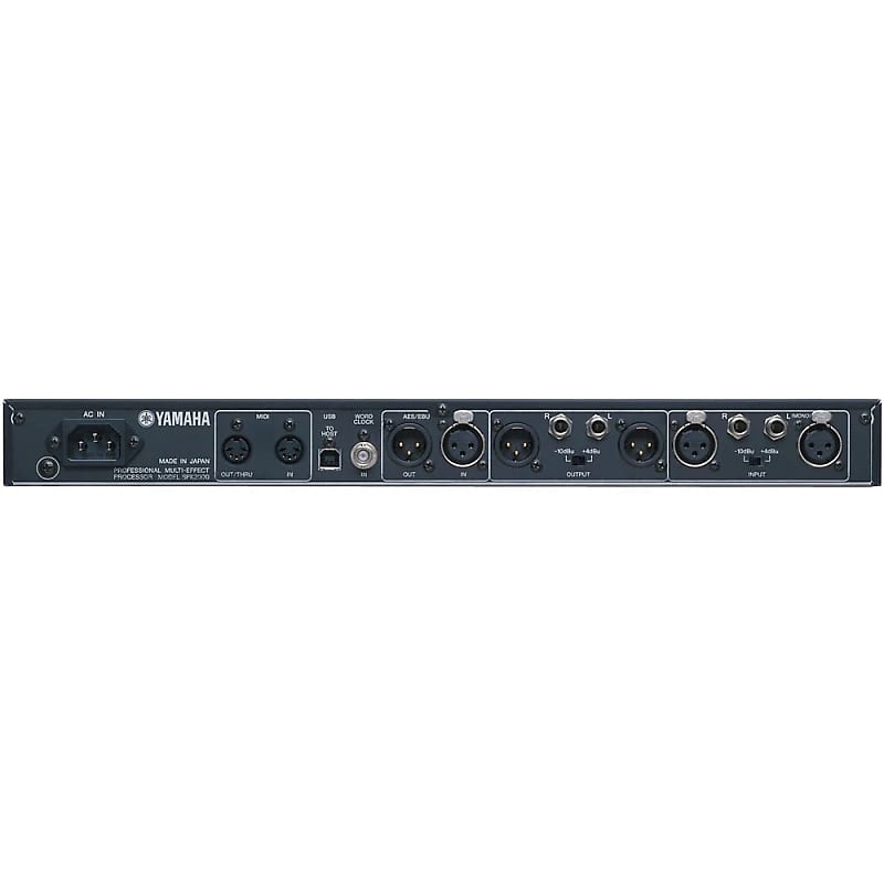 Yamaha SPX2000 Professional Multi-Effect Processor image 2