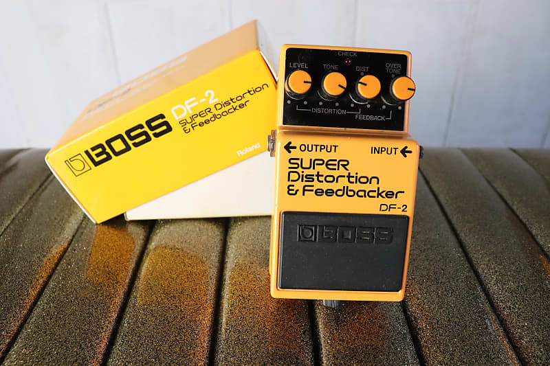 Boss DF-2 Super Distortion & Feedback Guitar Pedal MIJ w/Original Box