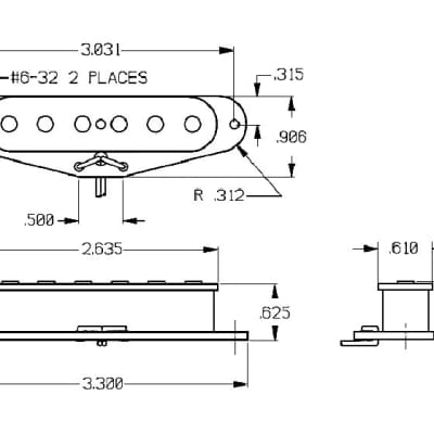 Seymour Duncan APS-2 Alnico II Pro Strat single coil pickup - flat rw/rp image 8