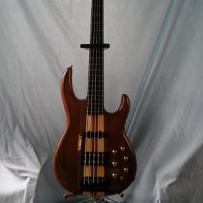 Carvin XB75 5-string bass extended-scale 2001 Walnut & Maple image 1