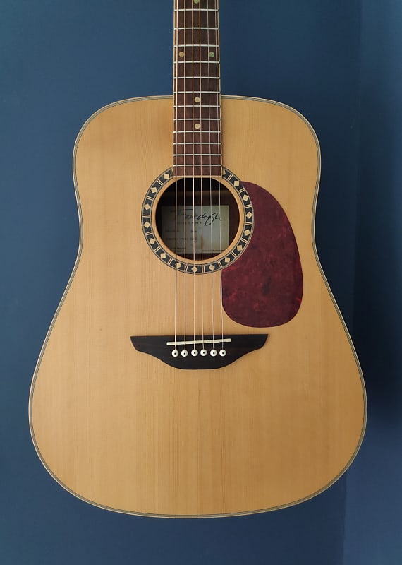 Fairclough Sage Acoustic Guitar, SOLID top, with built in Tuner image 1