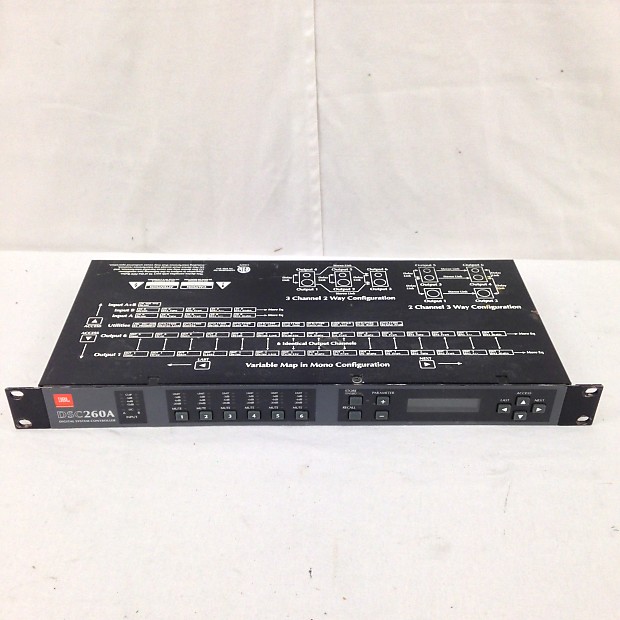 JBL DSC260A Digital Crossover | Reverb