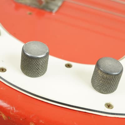 1966 Fender Precision Bass Original Fiesta Red + OHSC image 21