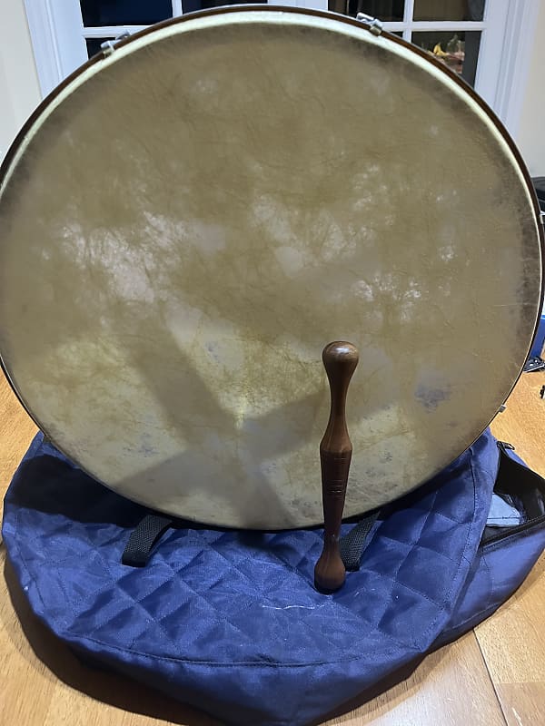 MID EAST MFG 18” BODHRAN WITH BEATER & CASE Reverb