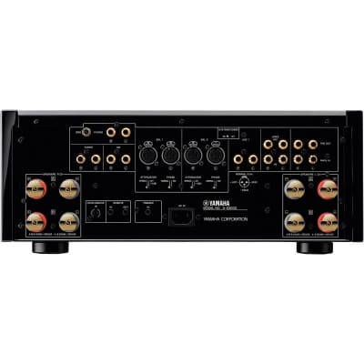 Yamaha A-S3000 Natural Sound Integrated Amplifier, 5Hz-100kHz at +0dB/-3dB Frequency Response, 300W at 2 Ohms Dynamic Power, -20 dB Audio Muting, Blac image 5