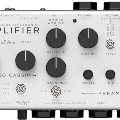 DSM Noisemaker Simplifier Zero Watt Stereo Power Amp Simulator image 1