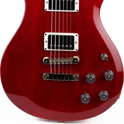 PRS S2 McCarty 594 ThinLine Electric Guitar, Vintage Cherry w/ Gig Bag image 2