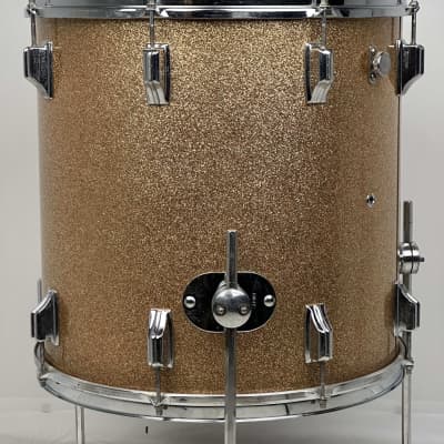 Rogers 20/12/16" 60's Cleveland-Era Holiday "Headliner" Drum Set - Champagne Sparkle image 23