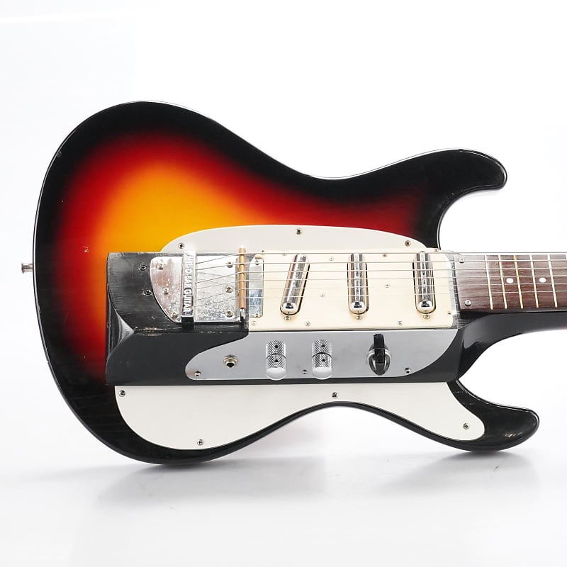 Smith MelOBar Sunburst Slide Electric Guitar w/ Lipstick Reverb